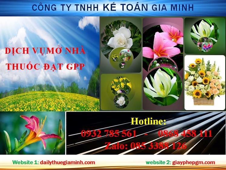 Dịch vụ mở nhà thuốc đạt GPP tại Quảng Trị 4 Thủ tục mở nhà thuốc đạt GPP tại Quãng Trị