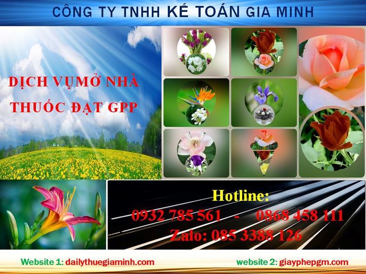 Dịch vụ mở nhà thuốc đạt GPP tại Sơn La 4 Thủ tục mở nhà thuốc đạt GPP tại Sơn La