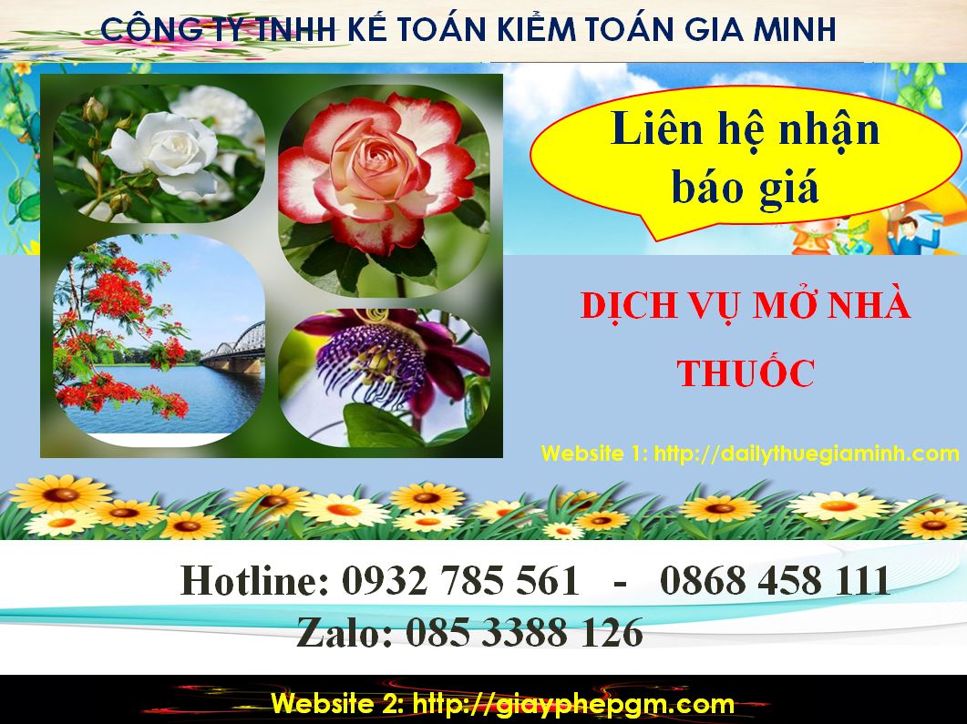 Dịch vụ mở quầy thuốc tại Hòa Bình 5 chi phí mở quầy thuốc tại Hòa Bình