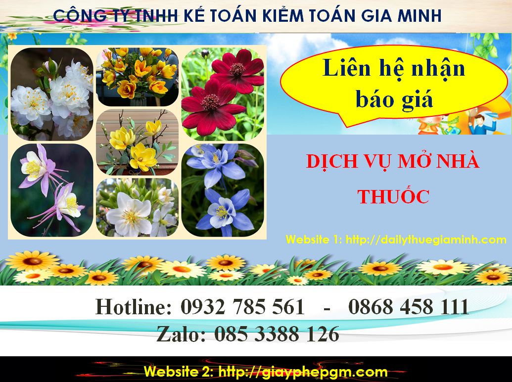 Dịch vụ mở quầy thuốc tại Lai Châu 5 chi phí mở quầy thuốc tại Lai Châu