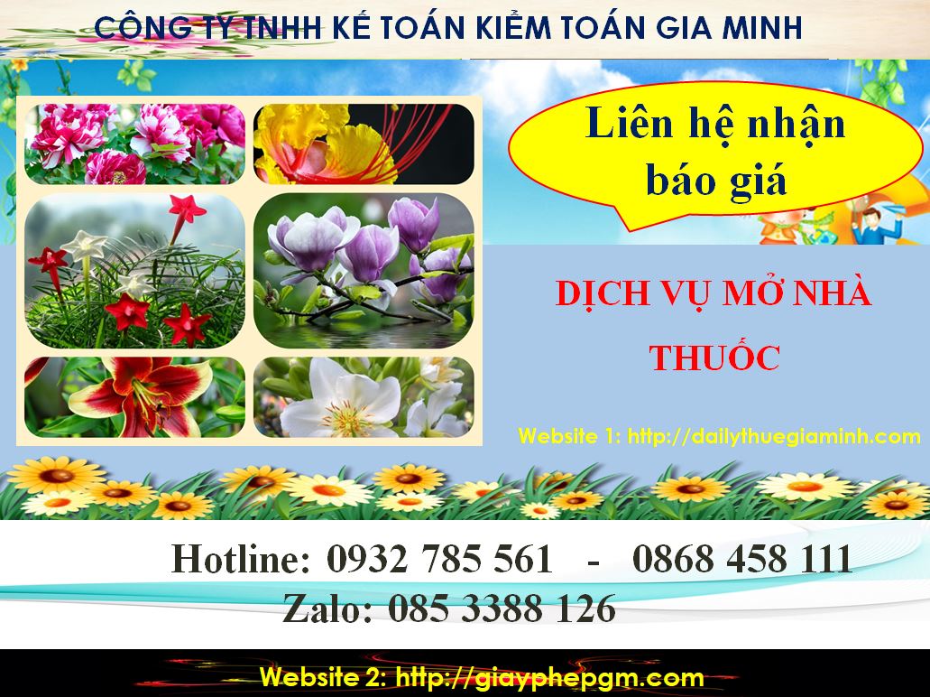Dịch vụ mở quầy thuốc tại Phú Thọ 5 chi phí mở quầy thuốc tại Phú Thọ