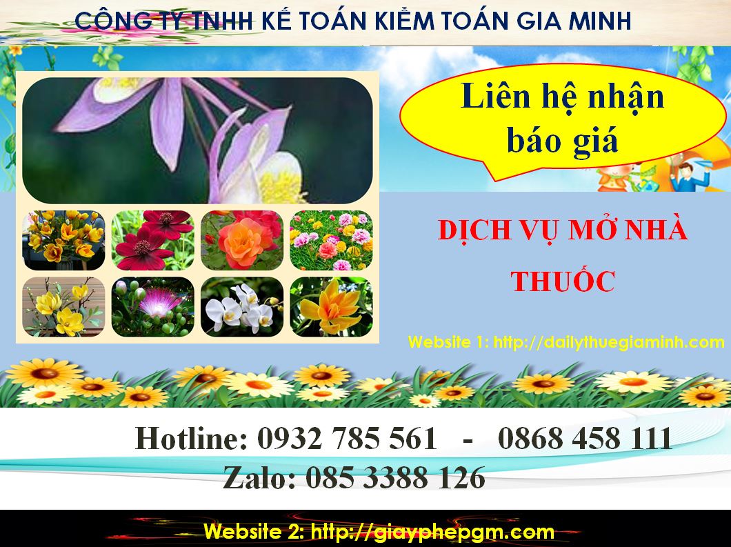 Dịch vụ mở quầy thuốc tại Quảng Trị 5 chi phí mở quầy thuốc tại Quảng Trị