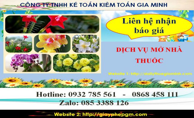 Dịch vụ mở quầy thuốc tại Vĩnh Phúc 5 Chi phí mở quầy thuốc tại Vĩnh Phúc