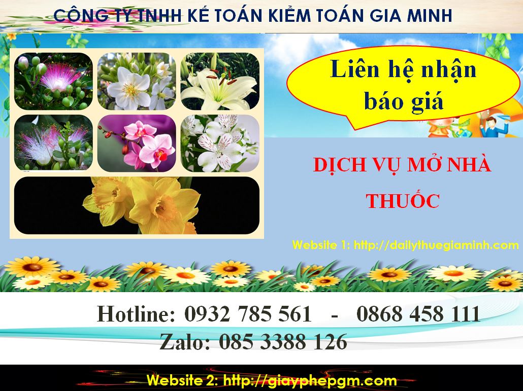 Dịch vụ mở quầy thuốc tại Bắc Giang 5 Chi phí mở quầy thuốc tại Bắc Giang