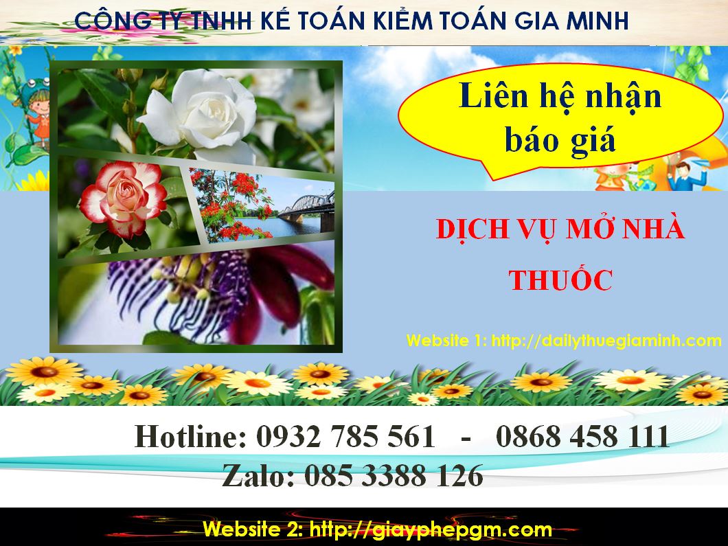 Dịch vụ mở quầy thuốc tại Huyện Bàu Bàng 5 Chi phí mở quầy thuốc tại Huyện Bàu Bàng