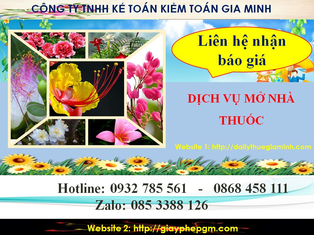Dịch vụ mở quầy thuốc tại Huyện Củ Chi 5 Dịch vụ mở quầy thuốc tại Huyện Củ Chi