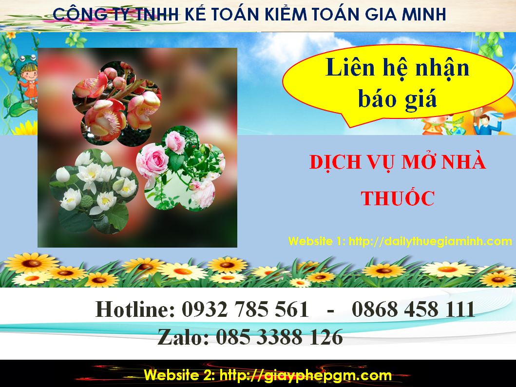 Dịch vụ mở quầy thuốc tại Huyện Dầu Tiếng 5 Chi phí mở quầy thuốc tại Huyện Dầu Tiếng