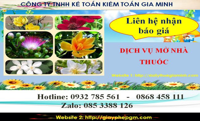 Dịch vụ mở quầy thuốc tại Huyện Phú Giáo 5 Chi phí mở quầy thuốc tại Huyện Phú Giáo