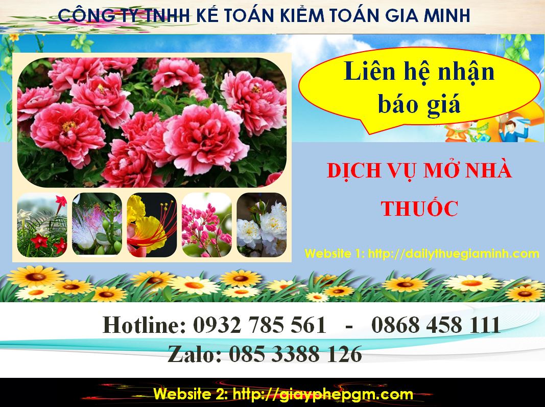 Dịch vụ mở quầy thuốc tại Thành phố Thủ Dầu Một 5 Chi phí mở quầy thuốc tại Thành phố Thủ Dầu Một