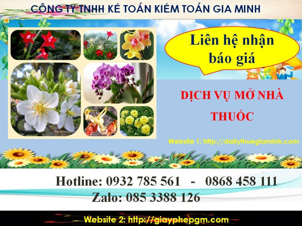 Dịch vụ mở quầy thuốc tại Thị xã Dĩ An 5 Chi phí mở quầy thuốc tại Thị xã Dĩ An