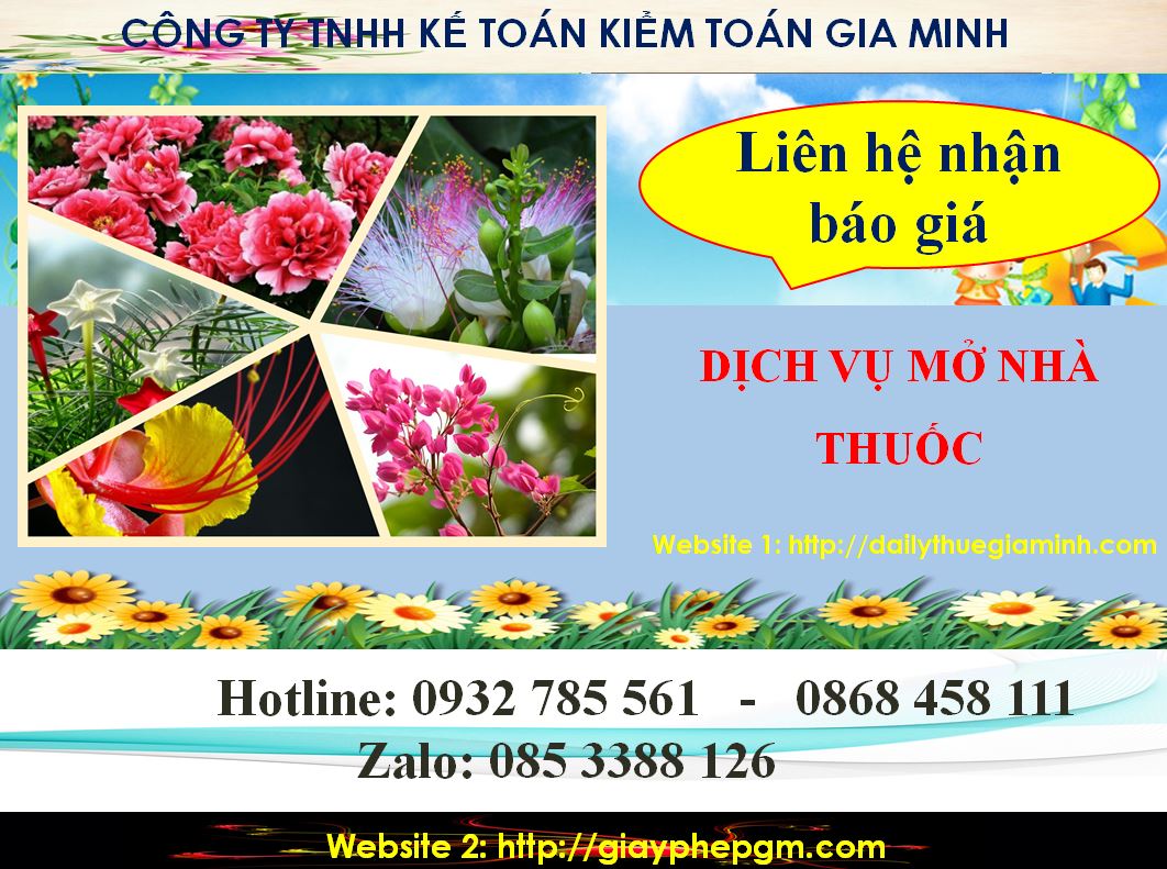 Dịch vụ mở quầy thuốc tại Thị xã Thuận An 5 Chi phí mở quầy thuốc tại Thị xã Thuận An