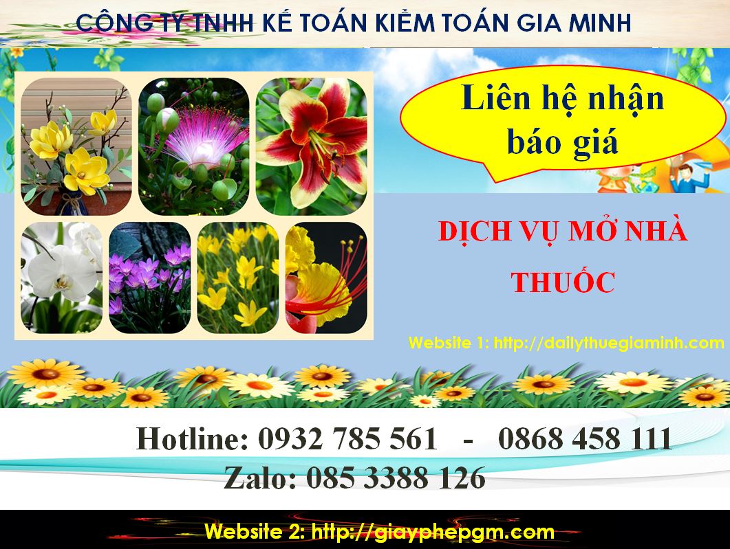 Dịch vụ mở quầy thuốc tại TP Hồ Chí Minh 5 Chi phí mở quầy thuốc tại TP Hồ Chí Minh