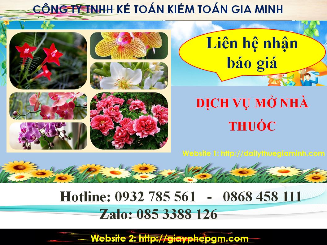 Dịch vụ mở quầy thuốc tại TP HCM 5 Chi phí mở quầy thuốc tại TP HCM