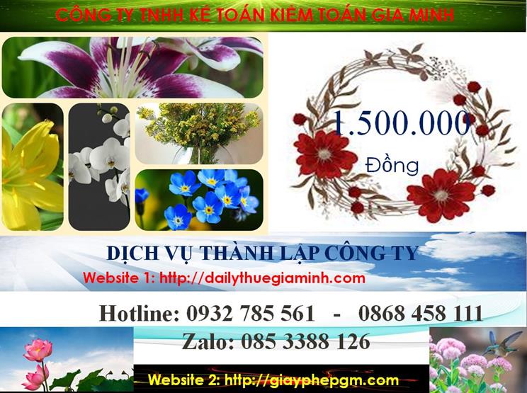 Bảng giá thành lập công ty cổ phần tại An Giang