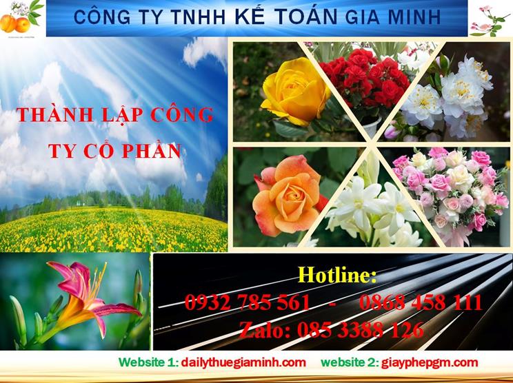 Dịch vụ thành lập công ty cổ phần ở An Giang