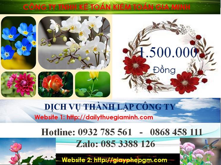 Bảng giá thành lập công ty cổ phần tại Điện Biên