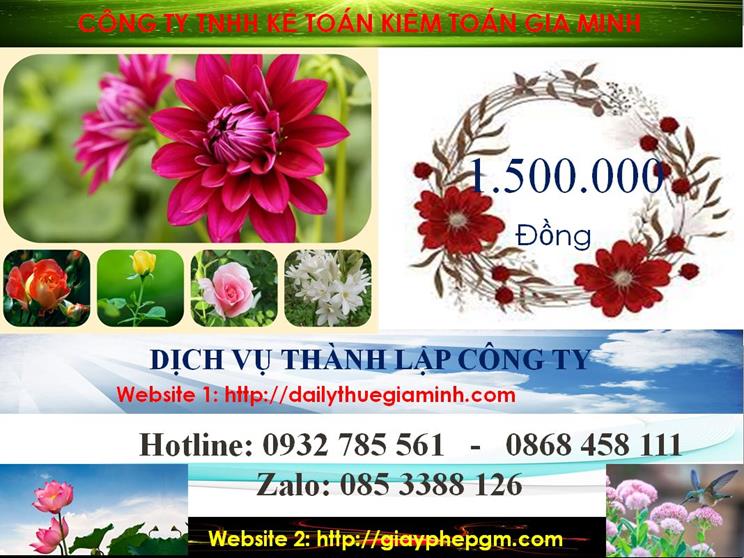  Bảng giá thành lập công ty cổ phần tại Huyện Bắc Tân Uyên