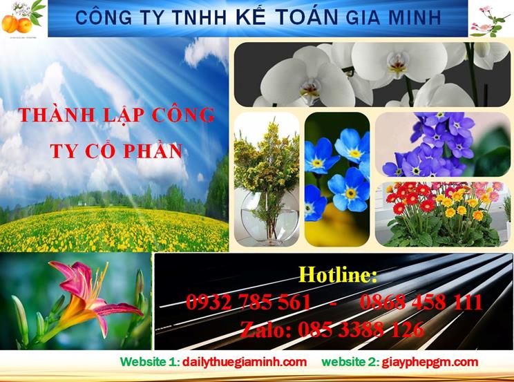 Dịch vụ thành lập công ty cổ phần ở Huyện Bình Chánh 4 Dịch vụ thành lập công ty cổ phần ở Huyện Bình Chánh
