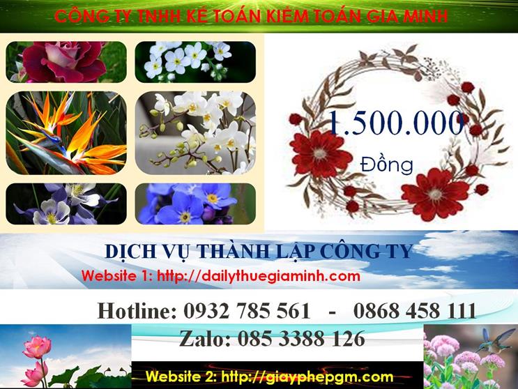  Bảng giá thành lập công ty cổ phần tại Huyện Phú Giáo