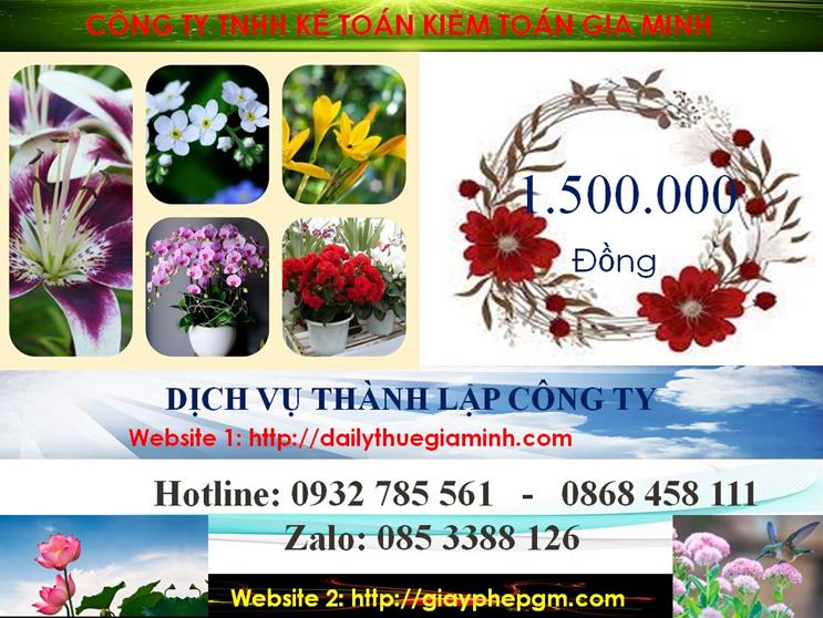 Dịch vụ thành lập công ty cổ phần ở Quận 10 5 Bảng giá thành lập công ty cổ phần tại Quận 10