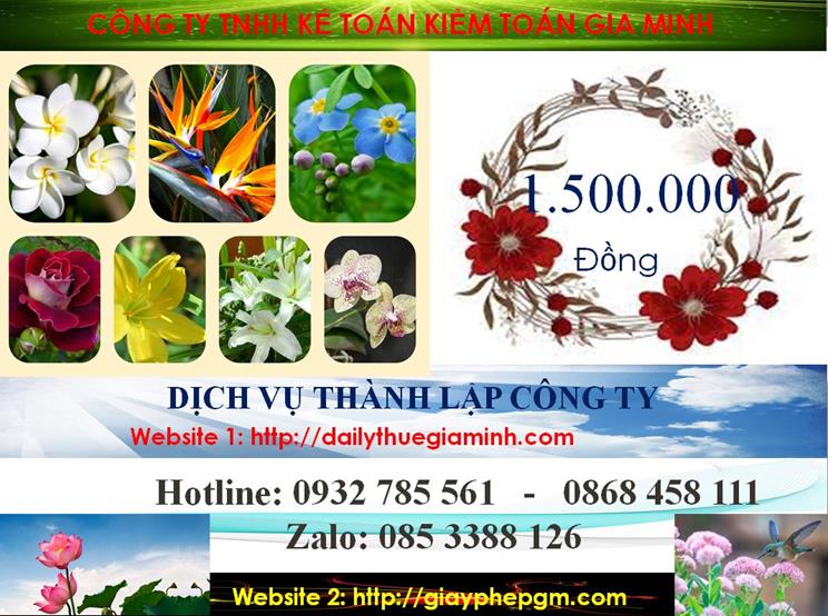  Bảng giá thành lập công ty cổ phần tại Thành Phố Thủ Dầu Một