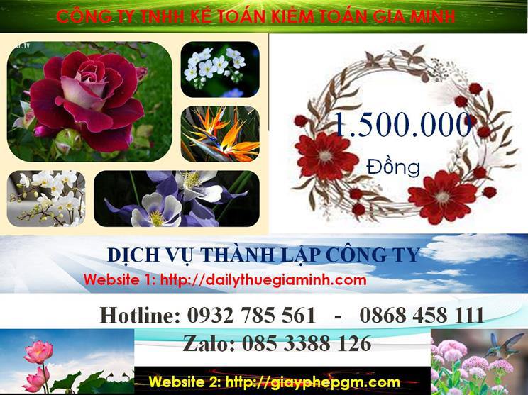  Bảng giá thành lập công ty cổ phần tại Thị Xã Thuận An