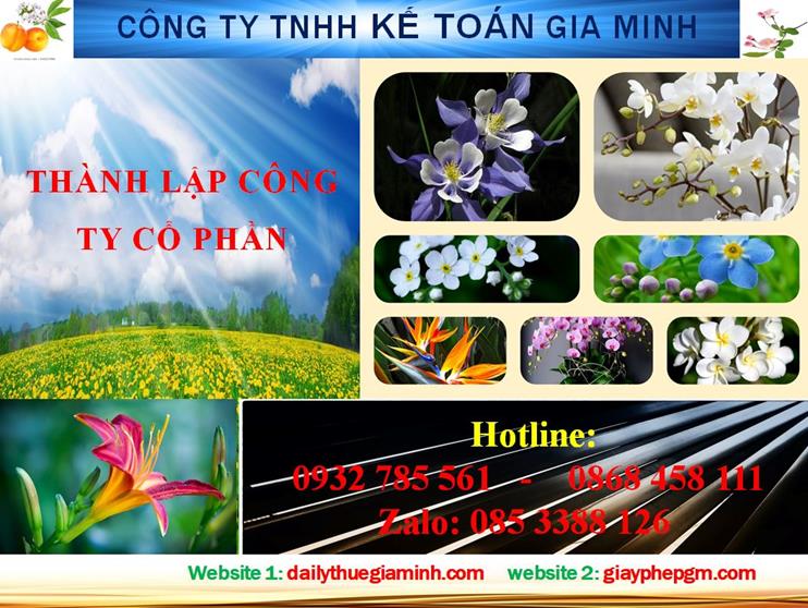 Dịch vụ thành lập công ty cổ phần ở TP Hồ Chí Minh 4 Dịch vụ thành lập công ty cổ phần ở TP Hồ Chí Minh