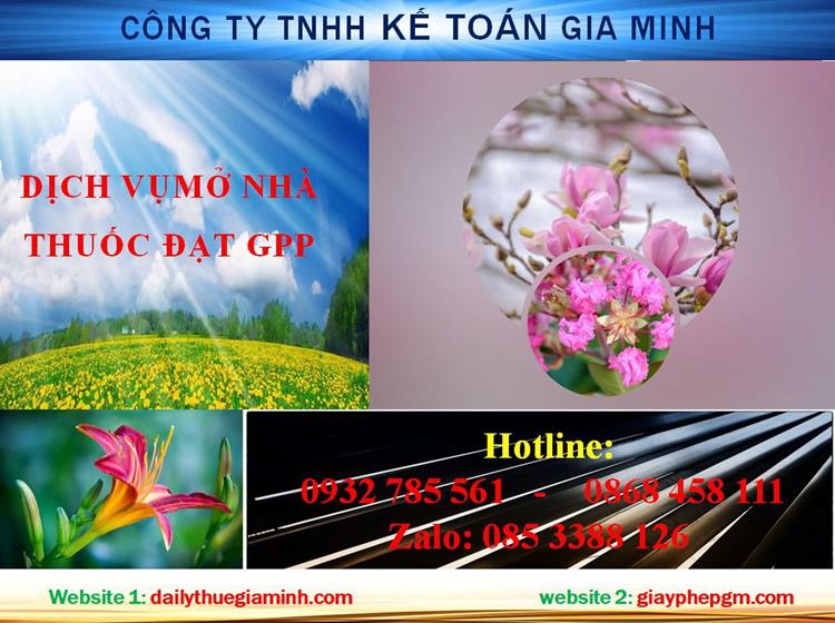 Dịch vụ mở nhà thuốc đạt GPP tại Hải Dương 4 Thủ tục mở nhà thuốc đạt GPP tại Hải Dương