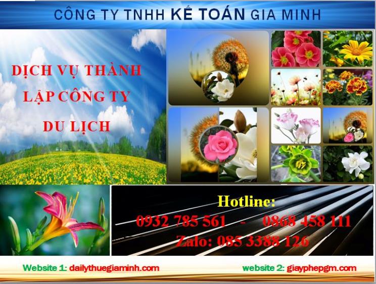 Dịch vụ thành lập công ty du lịch tại huyện Củ Chi 4 Thủ tục thành lập công ty du lịch tại huyện Củ Chi