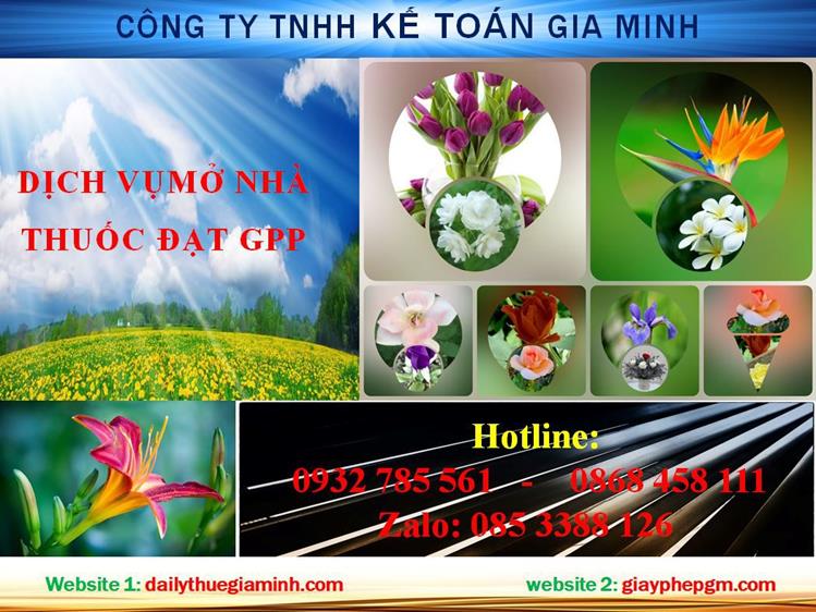 Dịch vụ mở nhà thuốc đạt GPP tại Kiên Giang 4 Thủ tục mở nhà thuốc đạt GPP tại Kiên Giang