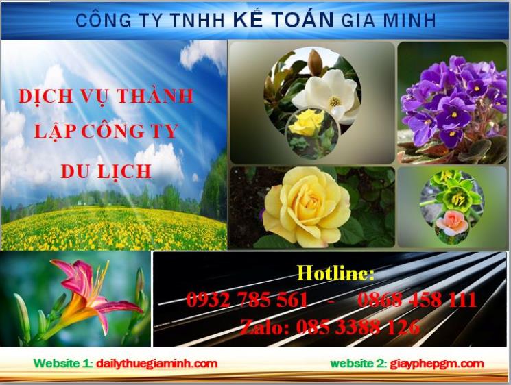 Dịch vụ thành lập công ty du lịch tại Quận 8 4 Thủ tục thành lập công ty du lịch tại Quận 8