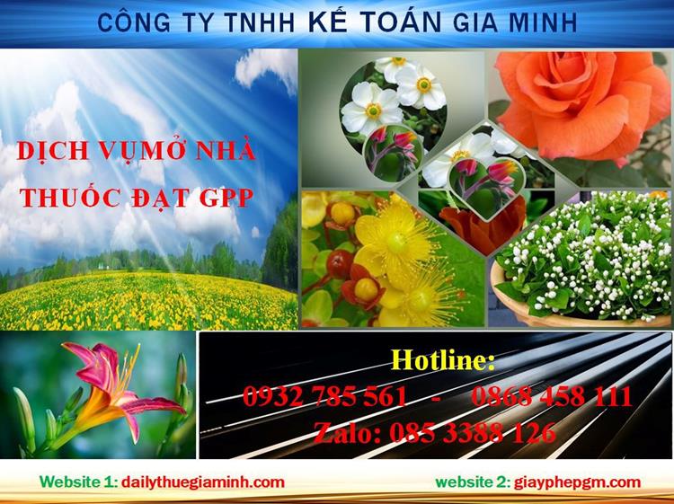 Dịch vụ mở nhà thuốc đạt GPP tại Thanh Hóa 1 Thủ tục mở nhà thuốc đạt GPP tại Thanh Hóa