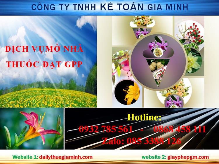 Dịch vụ mở nhà thuốc đạt GPP tại Tuyên Quang 4 Thủ tục mở nhà thuốc đạt GPP tại Tuyên Quang