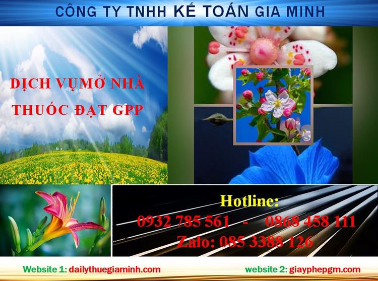 Dịch vụ mở nhà thuốc đạt GPP tại Yên Bái 4 Thủ tục mở nhà thuốc đạt GPP tại Yên Bái