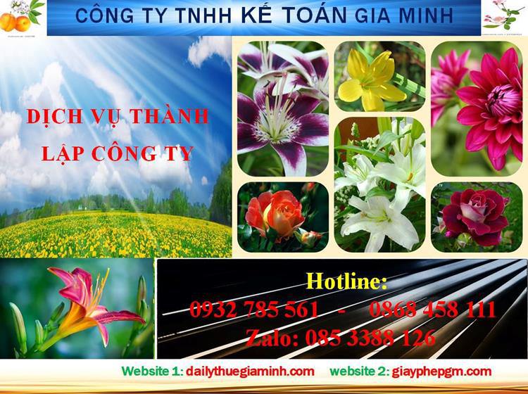 Dịch vụ thành lập công ty nhanh tại Bắc Giang 4 Thủ tục thành lập công ty nhanh tại Bắc Giang