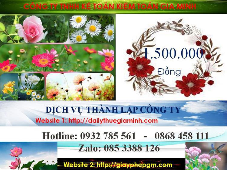 Dịch vụ thành lập công ty nhanh tại Điện Biên 5 Chi phí thành lập công ty nhanh tại Điện Biên