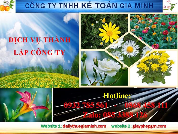Dịch vụ thành lập công ty nhanh tại Điện Biên 4 Thủ tục thành lập công ty nhanh tại Điện Biên