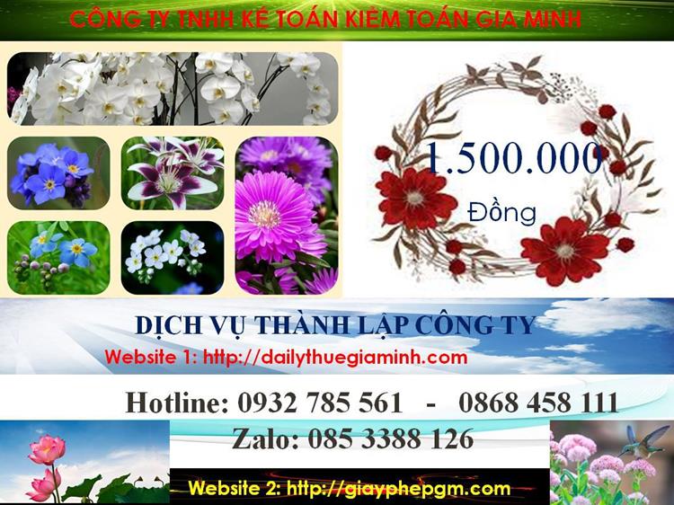 Dịch vụ thành lập công ty nhanh tại Hà Giang 5 Chi phí thành lập công ty nhanh tại Hà Giang