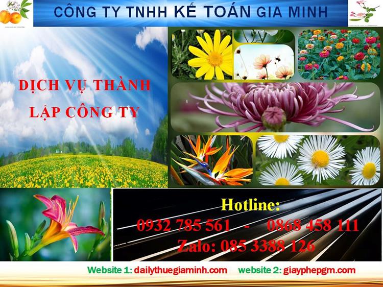 Dịch vụ thành lập công ty nhanh tại Hà Giang 4 Thủ tục thành lập công ty nhanh tại Hà Giang
