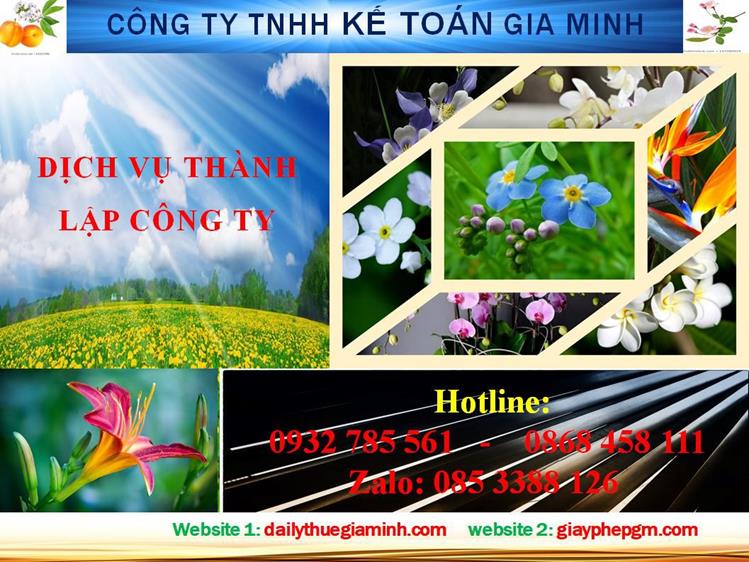 Dịch vụ thành lập công ty nhanh tại Hà Nội 4 Thủ tục thành lập công ty nhanh tại Hà Nội