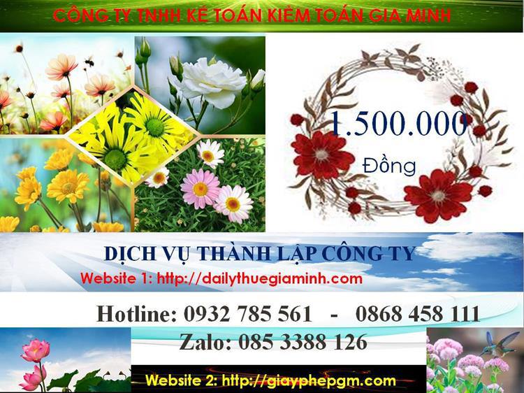 Dịch vụ thành lập công ty nhanh tại Hải Dương 5 Chi phí thành lập công ty nhanh tại Hải Dương