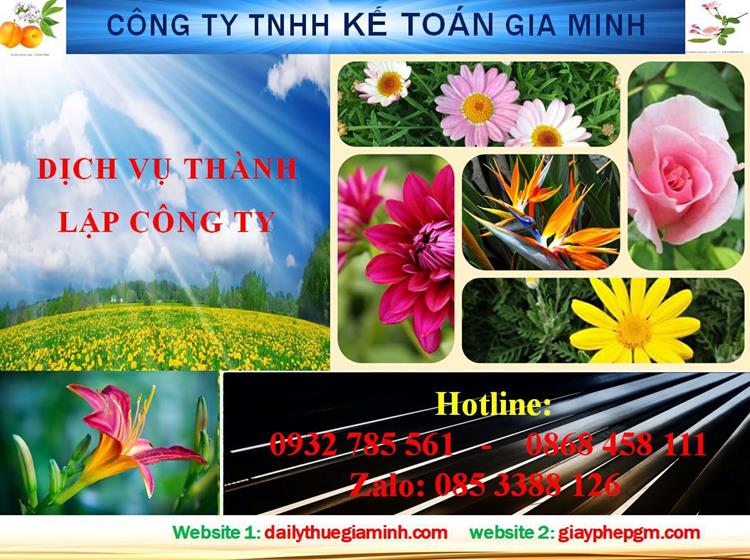 Dịch vụ thành lập công ty nhanh tại Hải Dương 4 Thủ tục thành lập công ty nhanh tại Hải Dương