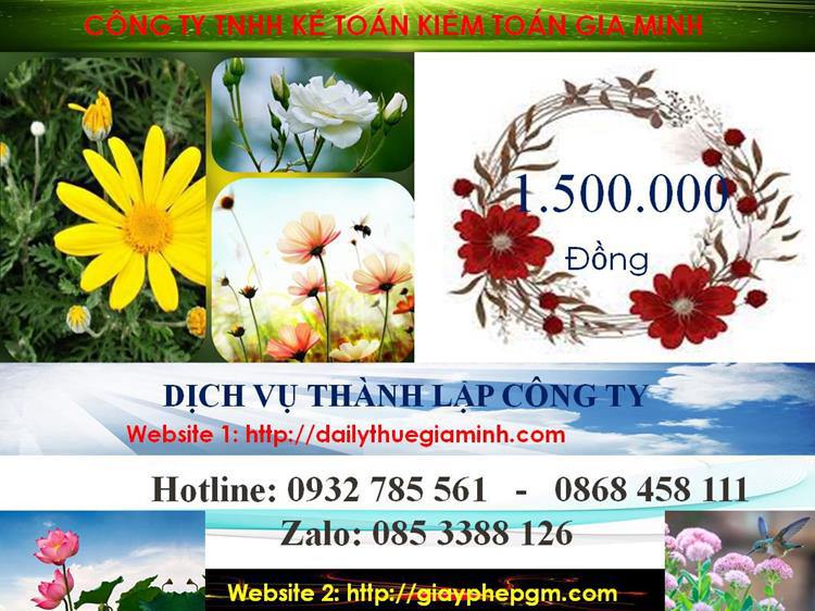 Dịch vụ thành lập công ty nhanh tại Hòa Bình 5 Chi phí thành lập công ty nhanh tại Hòa bình