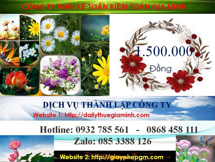 Chi phí thành lập công ty nhanh tại Kiên Giang