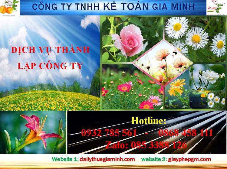 Thủ tục thành lập công ty nhanh tại Kiên Giang