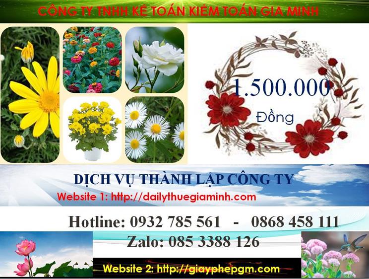 Dịch vụ thành lập công ty nhanh tại Ninh Bình 5 Chi phí thành lập công ty nhanh tại Ninh Bình