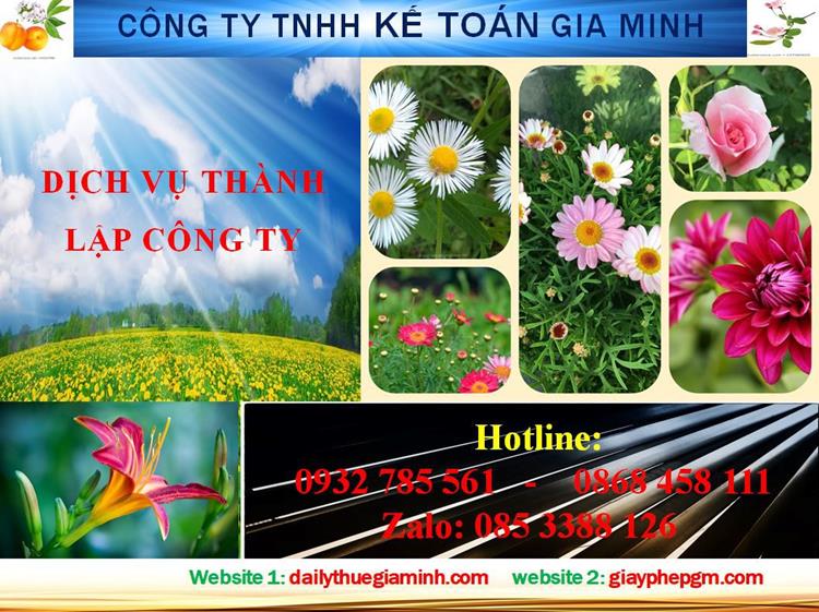 Dịch vụ thành lập công ty nhanh tại Ninh Bình 4 Thủ tục thành lập công ty nhanh tại Ninh Bình