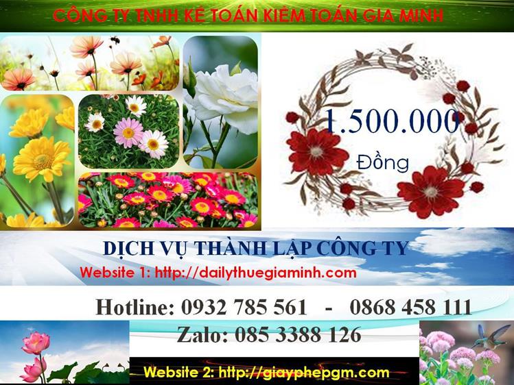 Dịch vụ thành lập công ty nhanh tại Quận 11 5 Chi phí thành lập công ty nhanh tại Quận 11