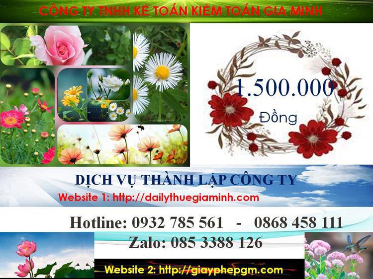 Chi phí thành lập công ty nhanh tại Quảng Trị