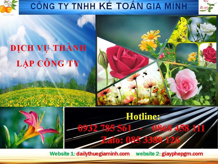Dịch vụ thành lập công ty nhanh tại Sơn La 4 Thủ tục thành lập công ty nhanh tại Sơn La